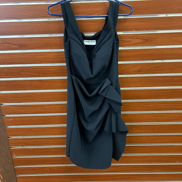 chiara boni black dress Florien Dress